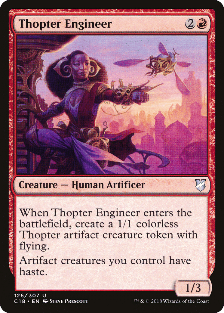 Thopter Engineer — Commander 2018 — Magic: The Gathering