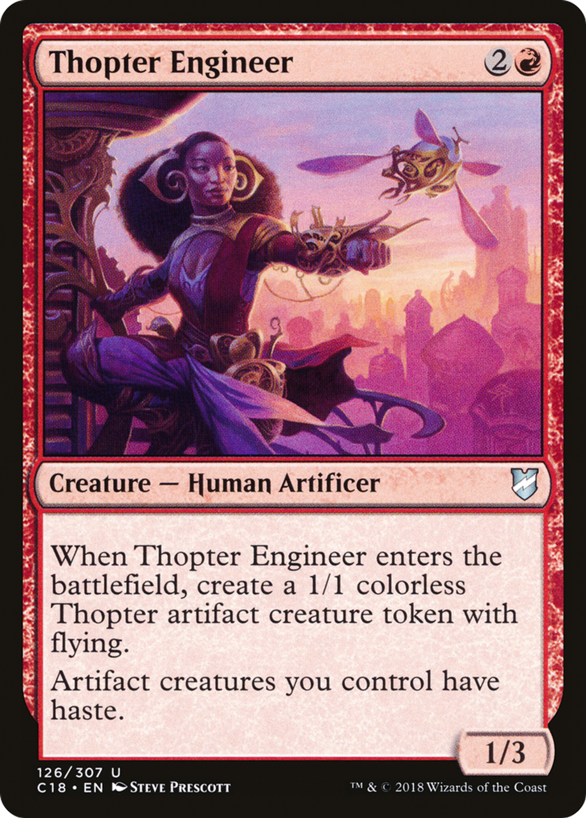 Thopter Engineer — Commander 2018 — Magic: The Gathering