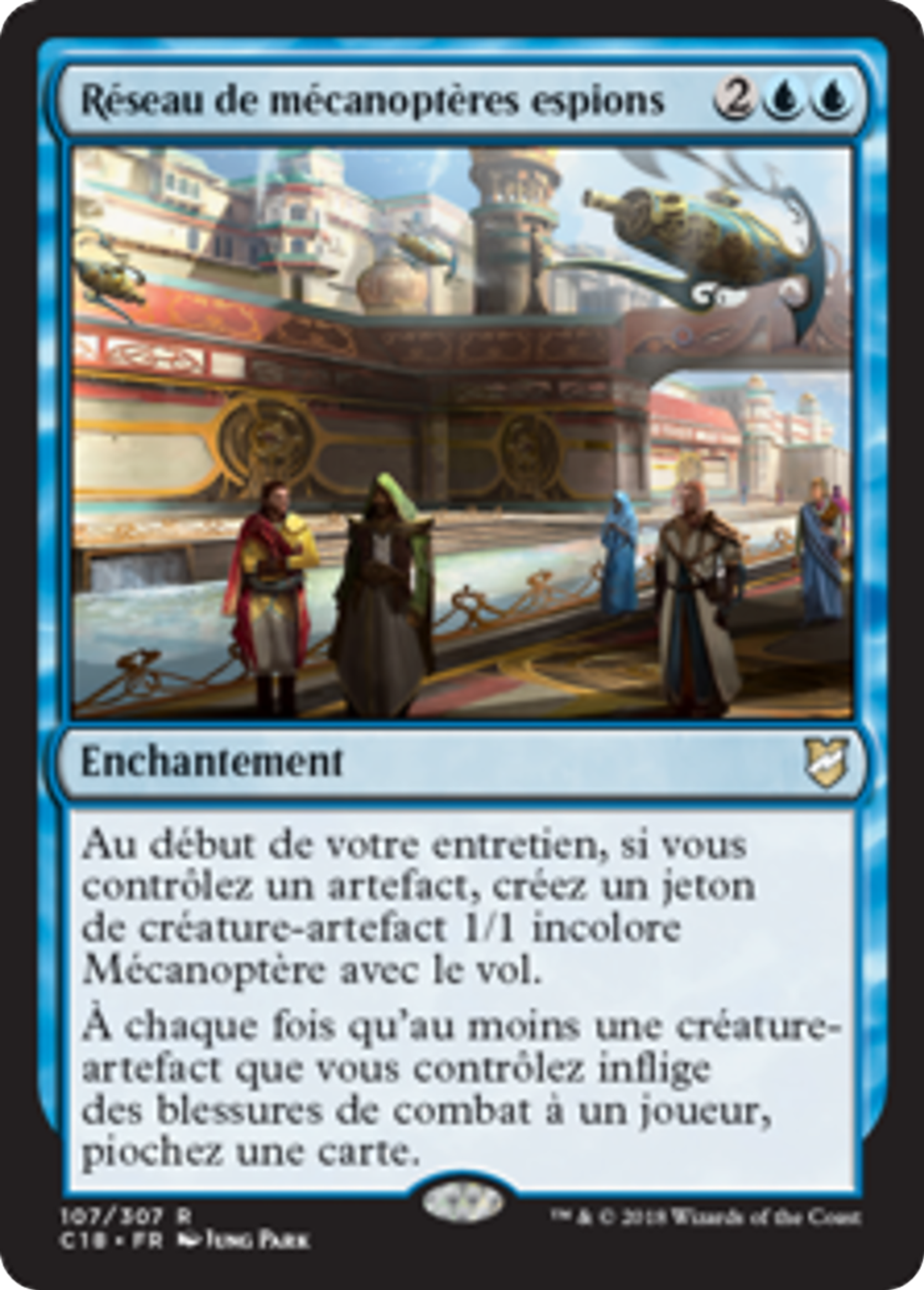 Réseau de mécanoptères espions — Commander 2018 — Magic: The Gathering