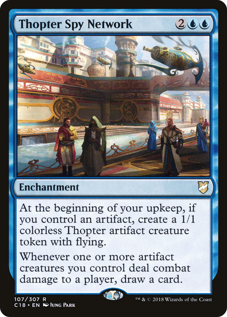 Thopter Spy Network — Commander 2018 — Magic: The Gathering