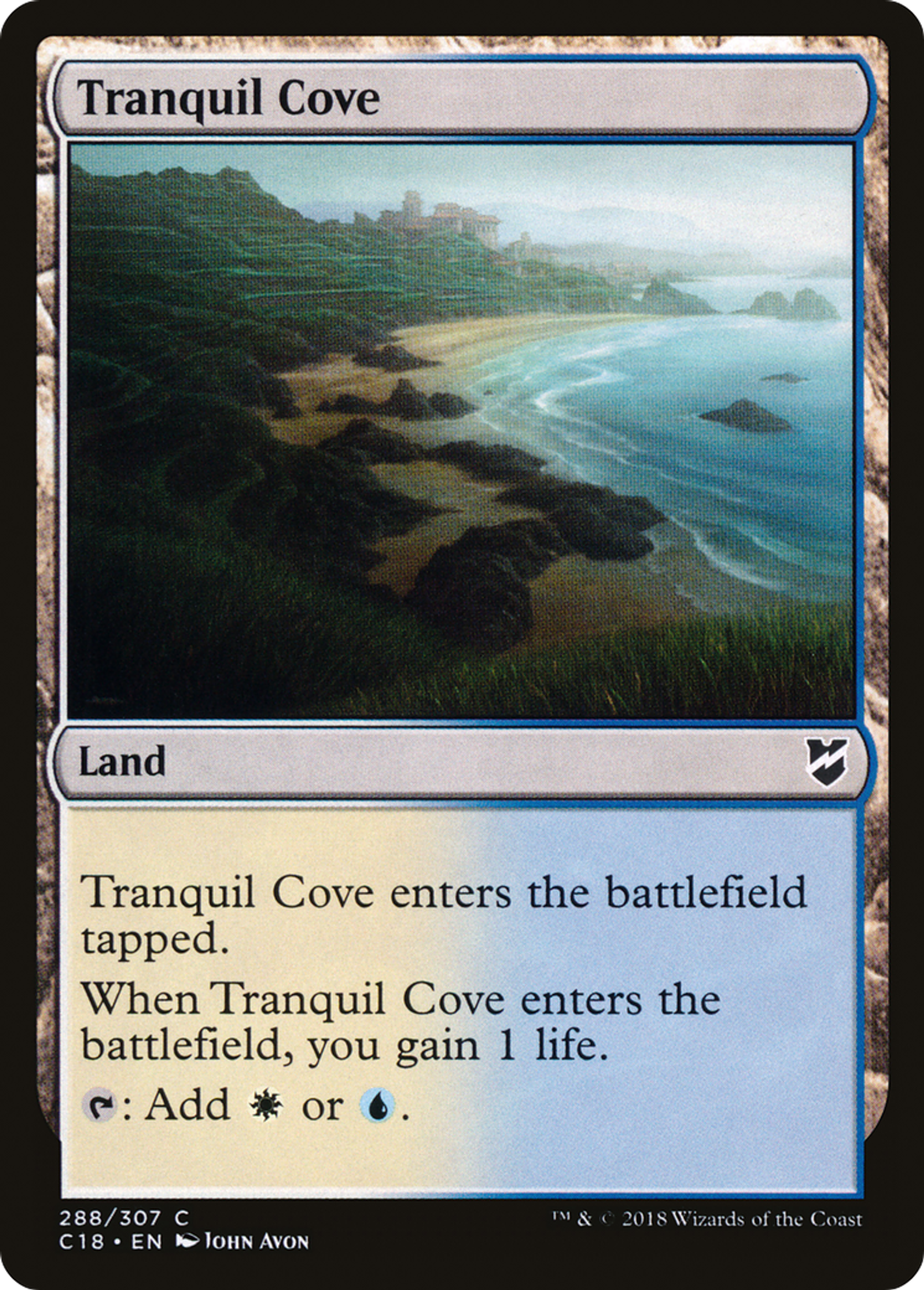 Tranquil Cove — Commander 2018 — Magic: The Gathering