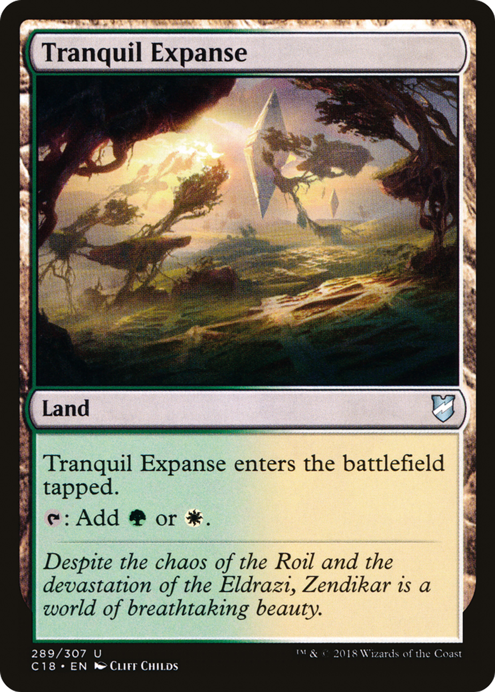Tranquil Expanse — Commander 2018 — Magic: The Gathering