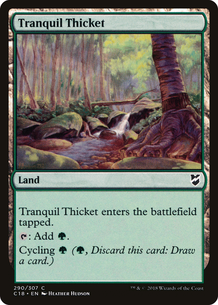 Tranquil Thicket — Commander 2018 — Magic: The Gathering