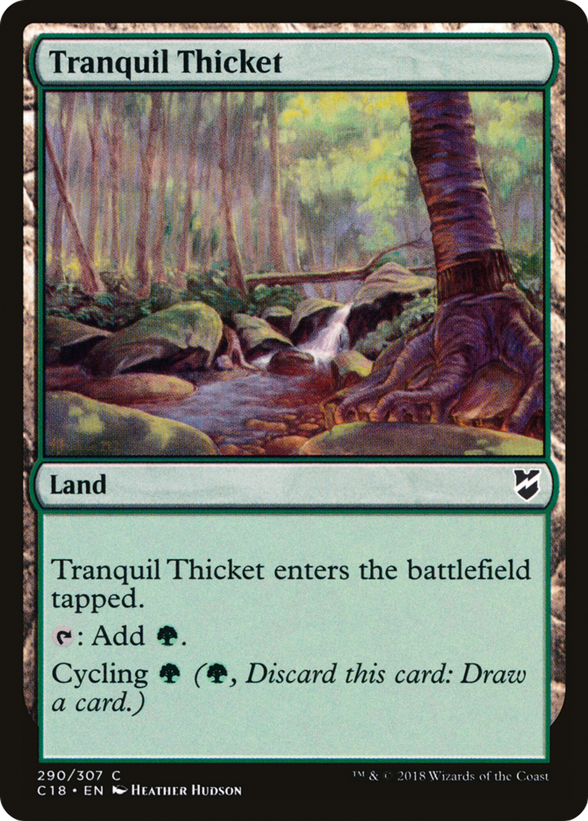 Tranquil Thicket — Commander 2018 — Magic: The Gathering