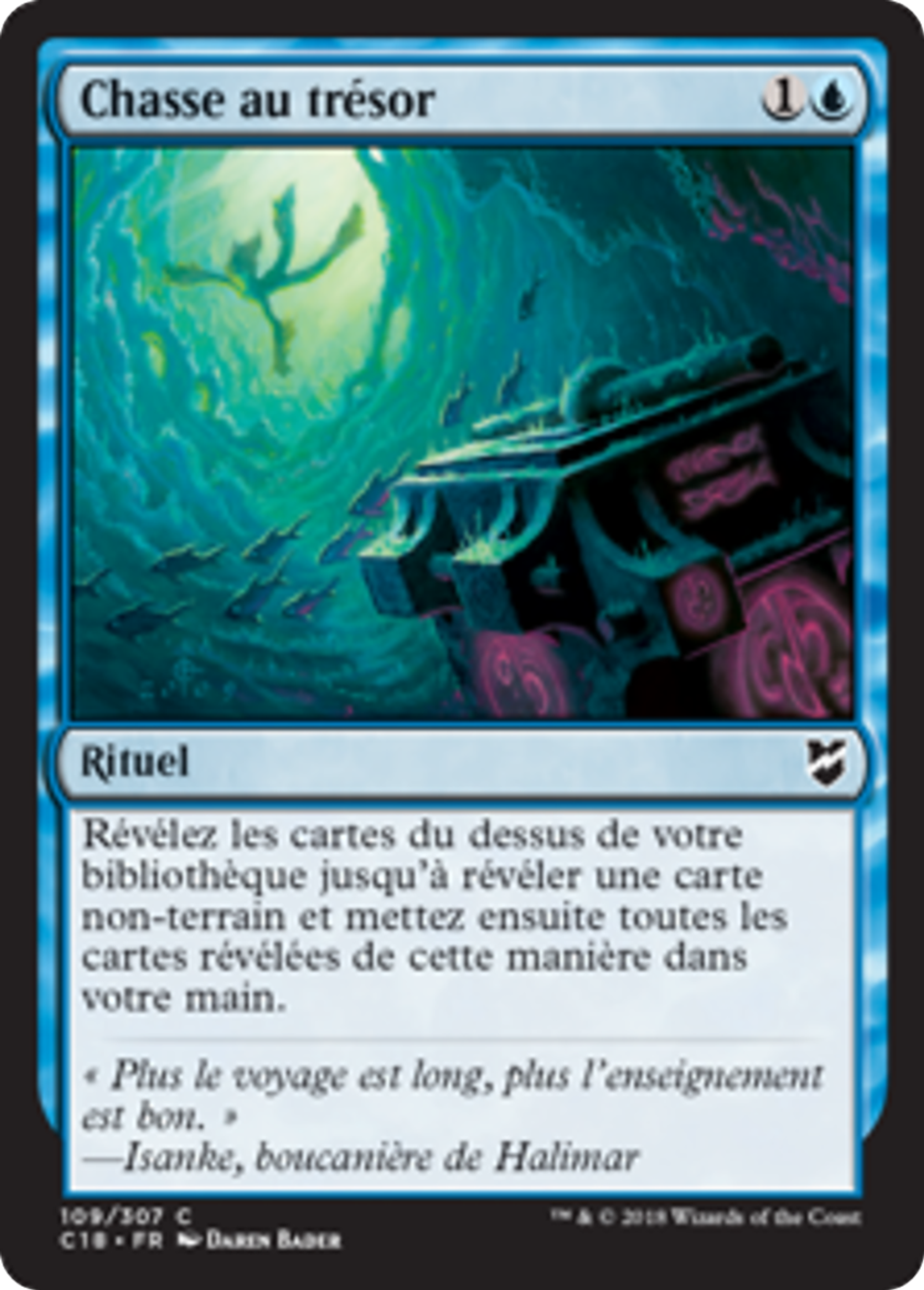 Chasse au trésor — Commander 2018 — Magic: The Gathering