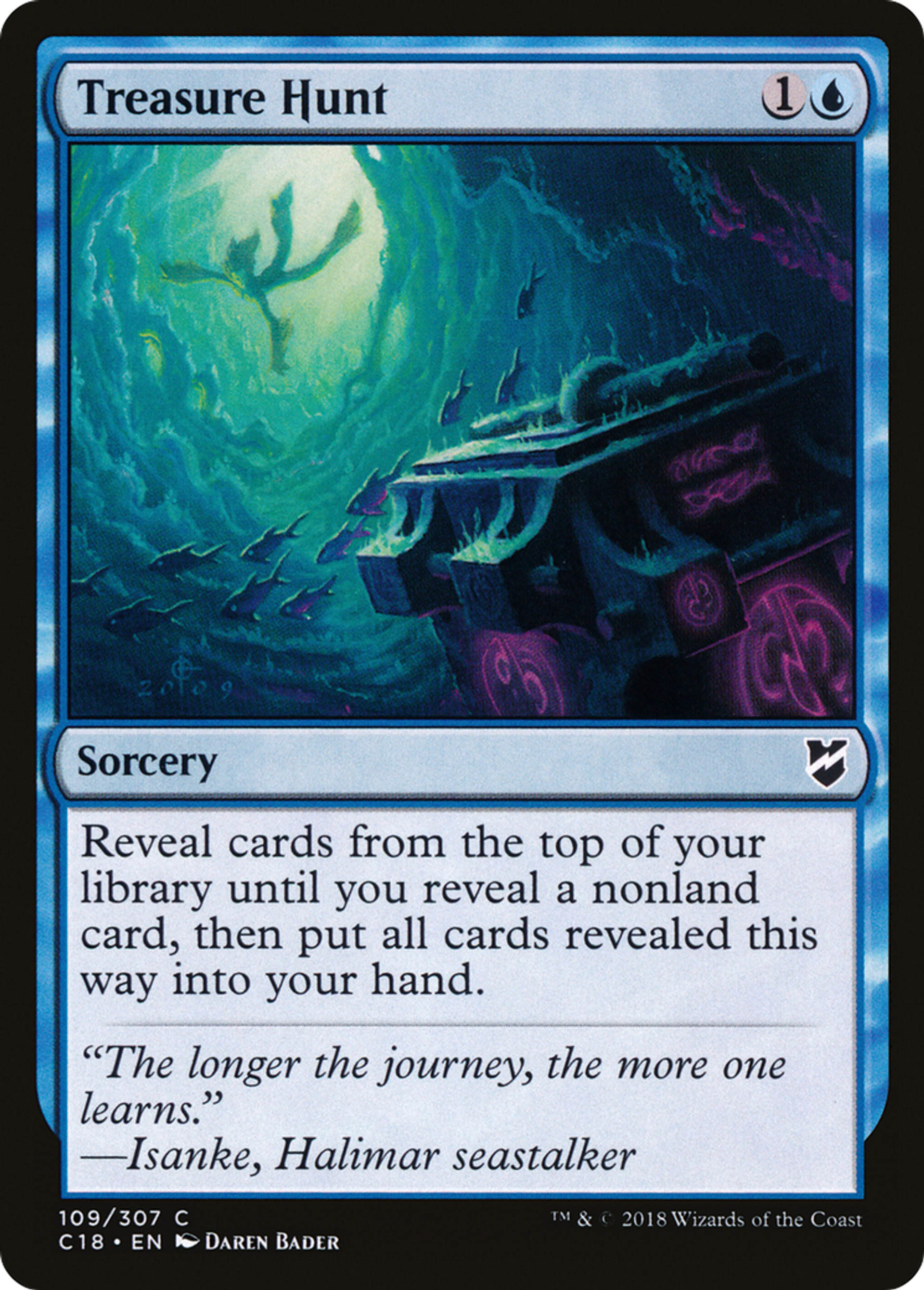 Treasure Hunt — Commander 2018 — Magic: The Gathering
