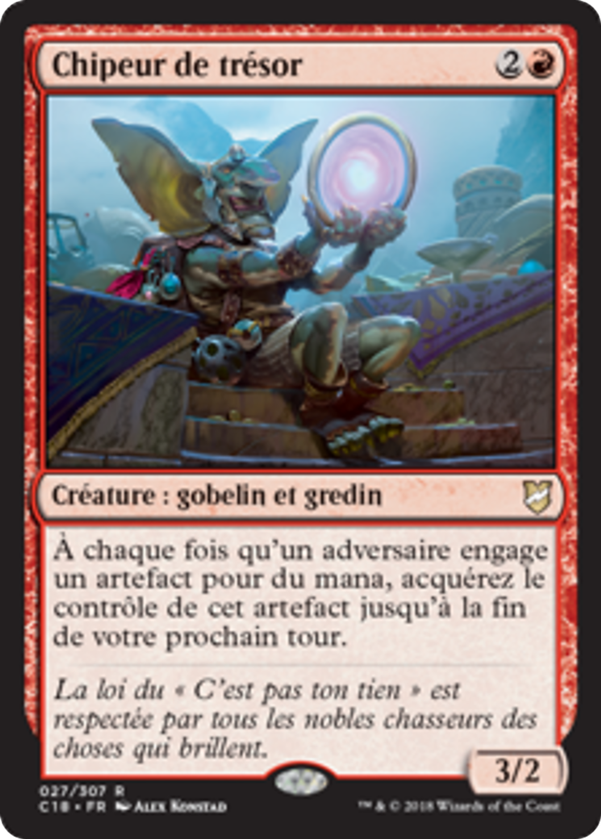 Chipeur de trésor — Commander 2018 — Magic: The Gathering