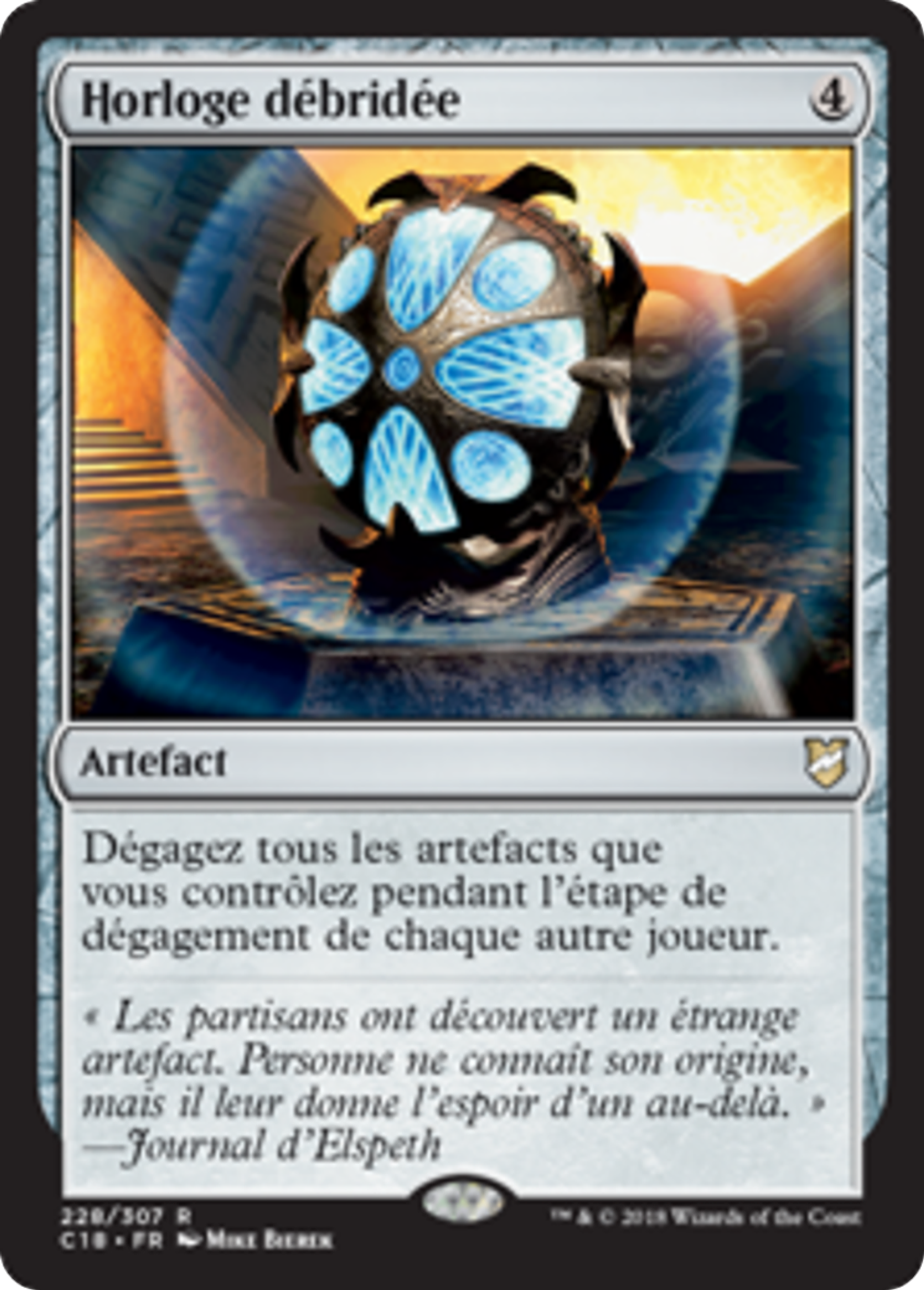Horloge débridée — Commander 2018 — Magic: The Gathering