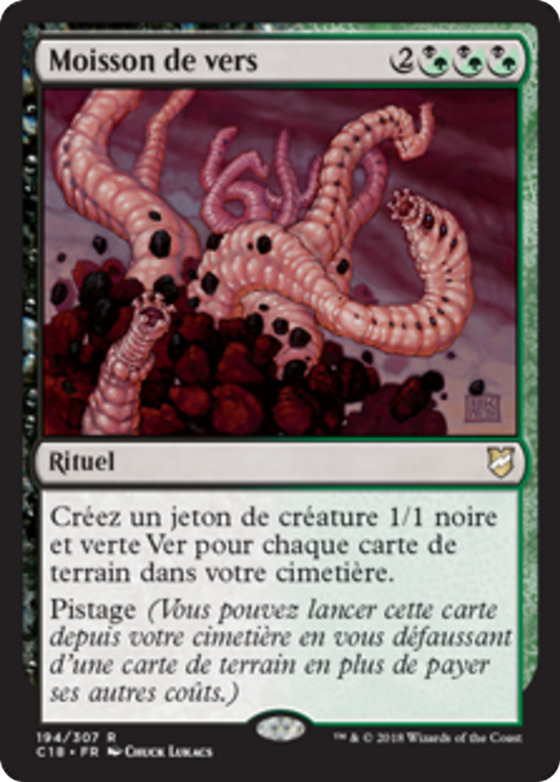 Moisson de vers — Commander 2018 — Magic: The Gathering