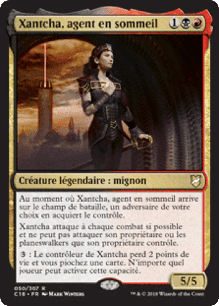 Xantcha, agent en sommeil — Commander 2018 — Magic: The Gathering