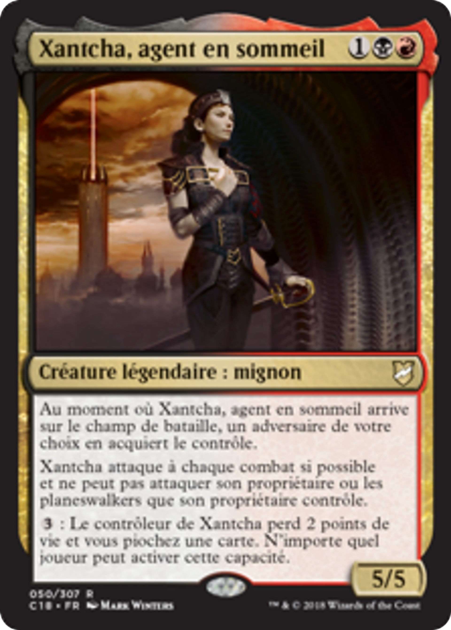 Xantcha, agent en sommeil — Commander 2018 — Magic: The Gathering