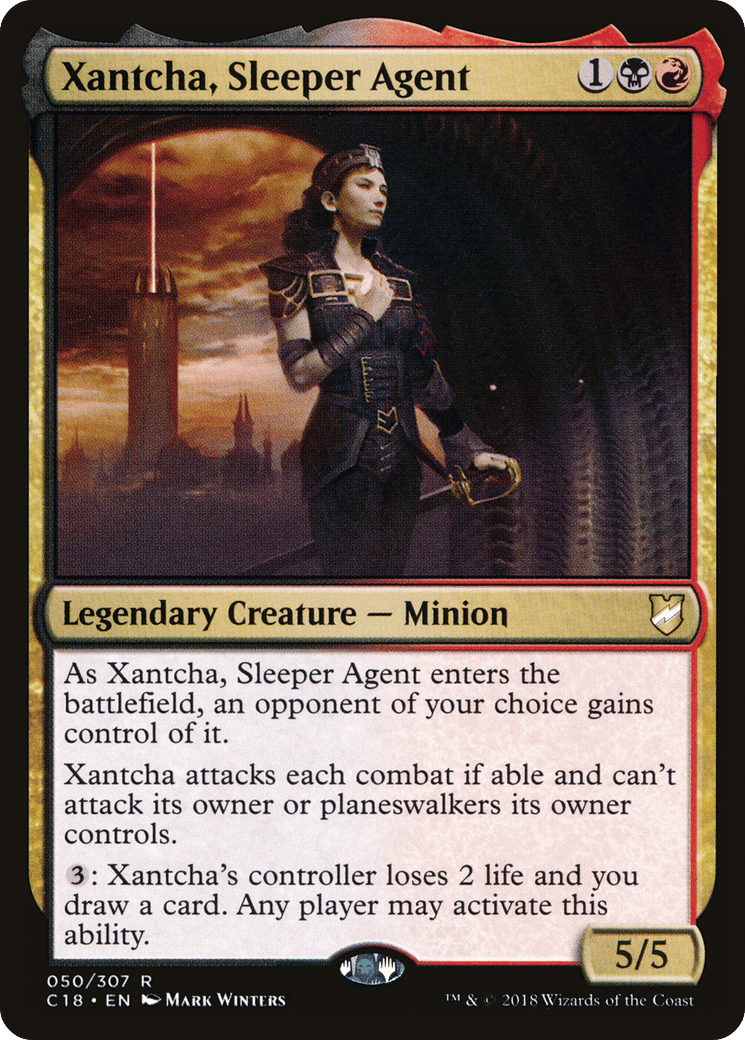Xantcha, Sleeper Agent — Commander 2018 — Magic: The Gathering