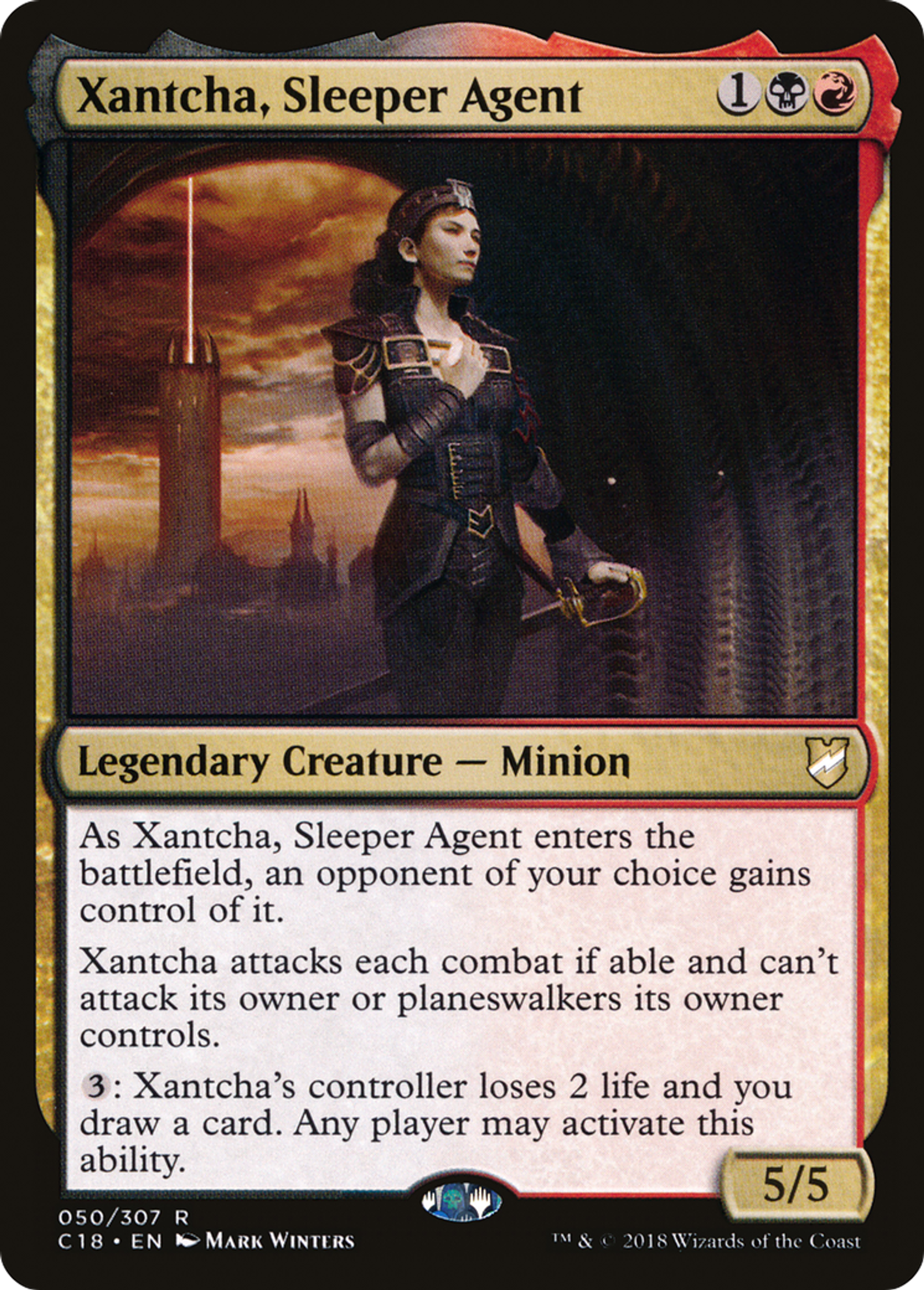 Xantcha, Sleeper Agent — Commander 2018 — Magic: The Gathering