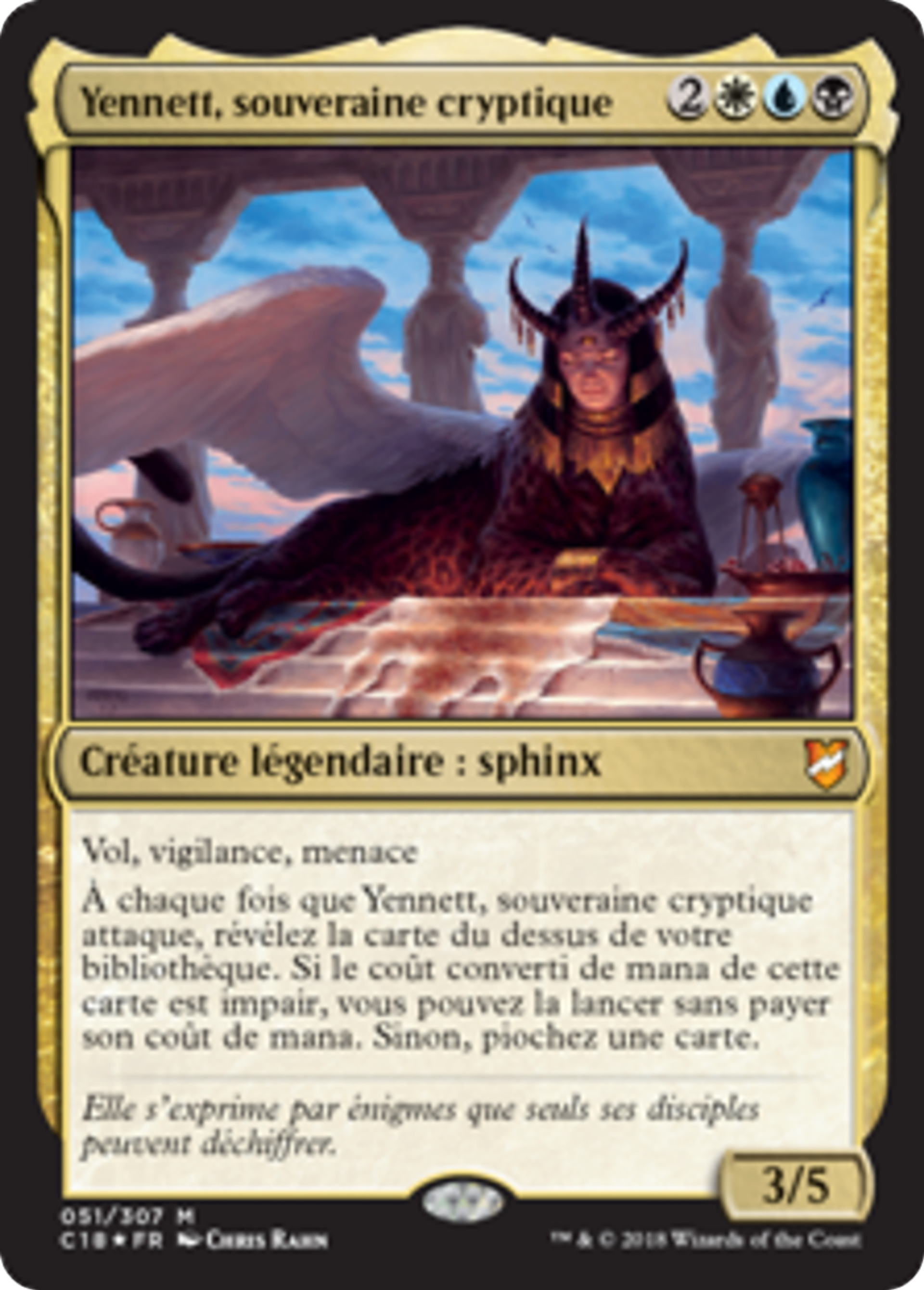 Yennett, souveraine cryptique — Commander 2018 — Magic: The Gathering