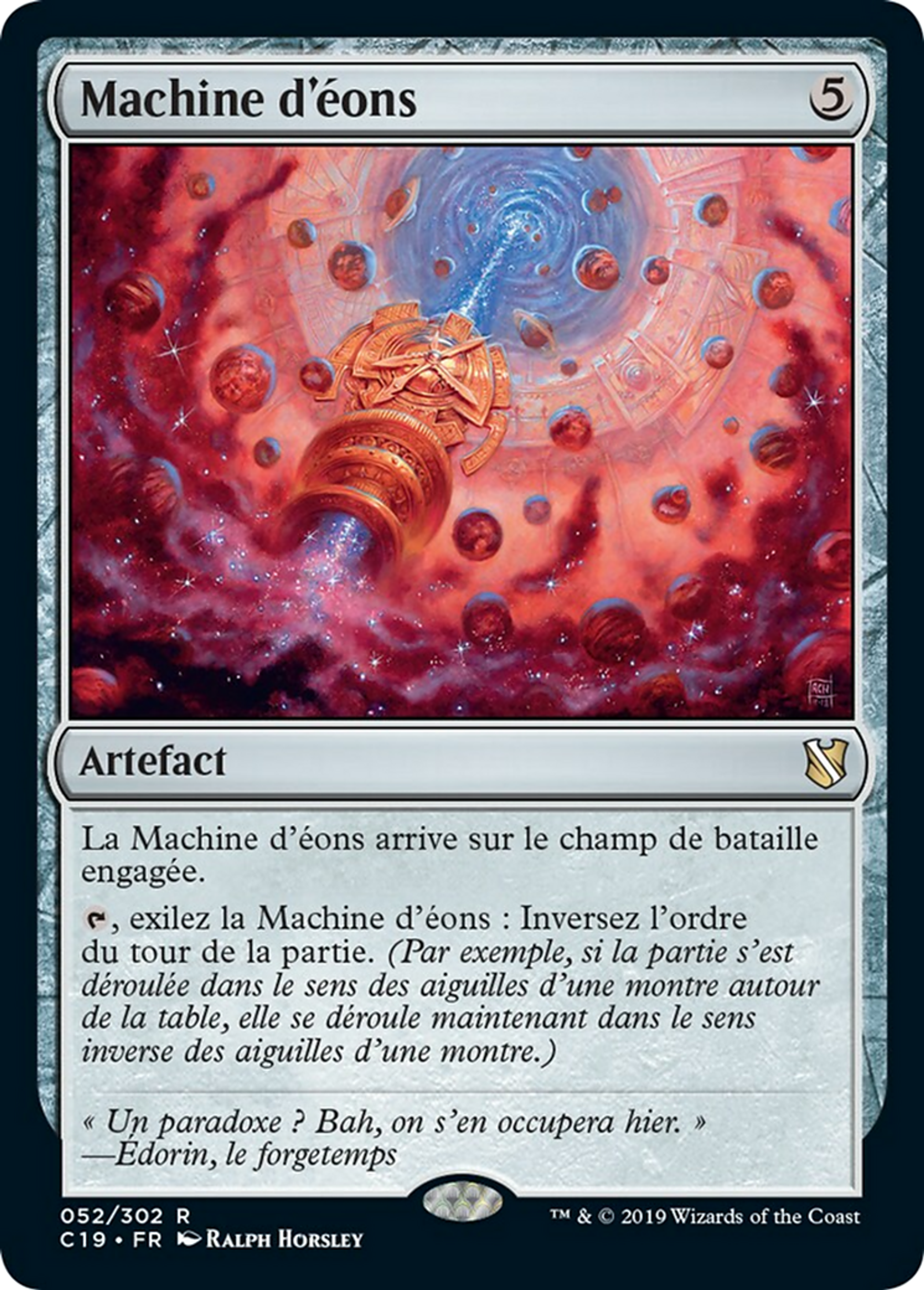 Machine d'éons — Commander 2019 — Magic: The Gathering