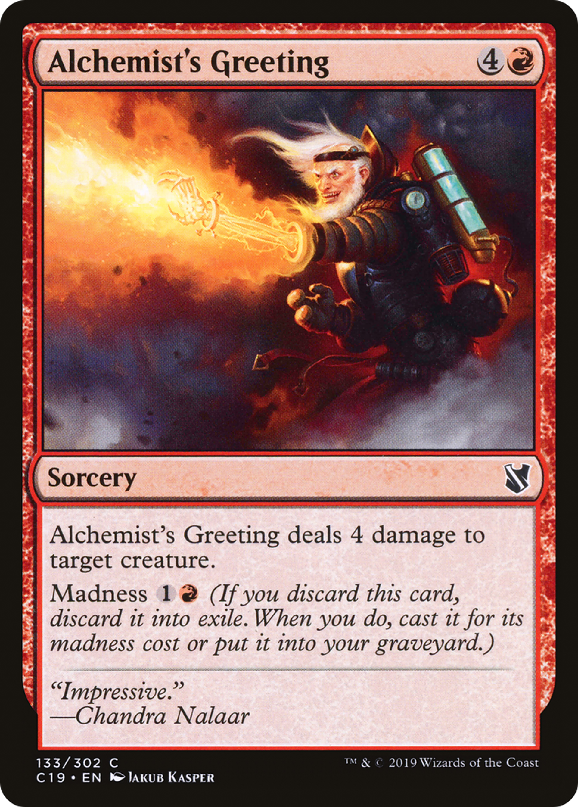 Alchemist's Greeting — Commander 2019 — Magic: The Gathering