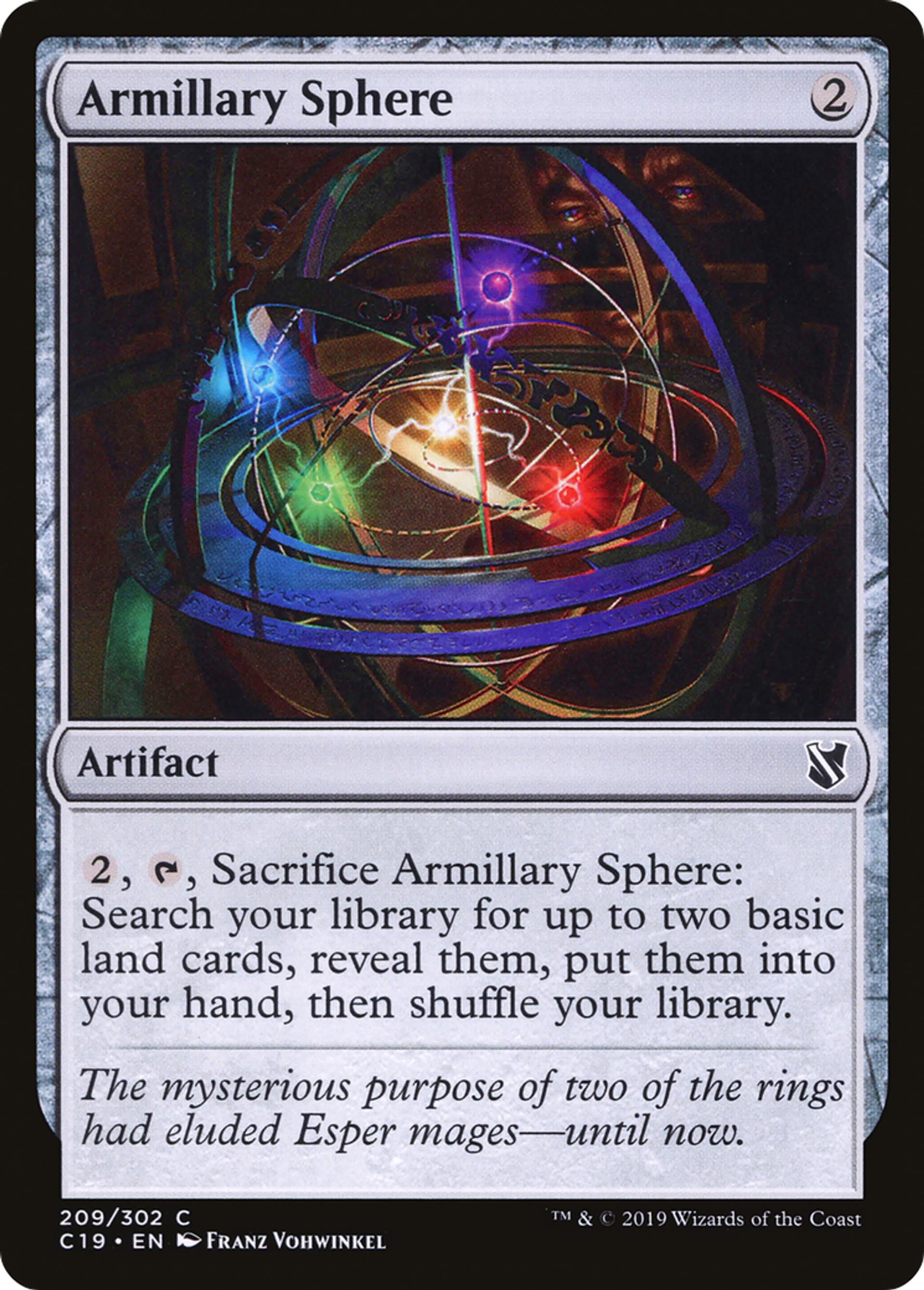 Armillary Sphere — Commander 2019 — Magic: The Gathering