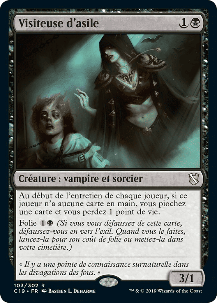 Visiteuse d'asile — Commander 2019 — Magic: The Gathering