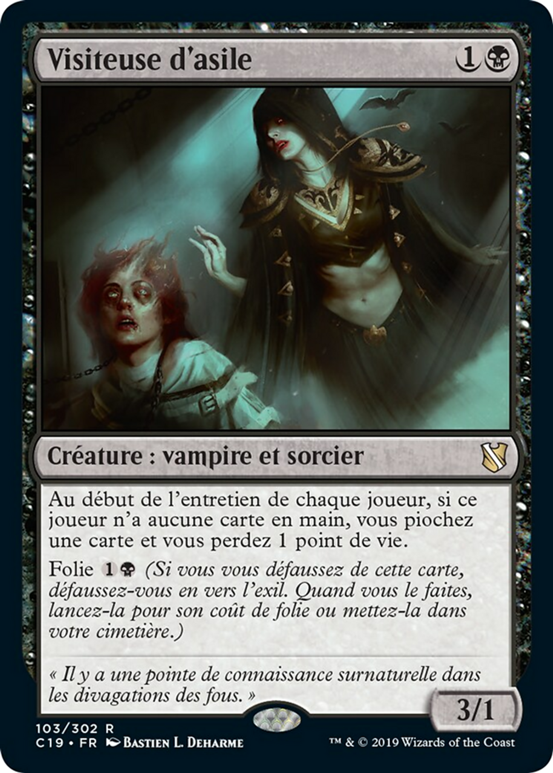 Visiteuse d'asile — Commander 2019 — Magic: The Gathering
