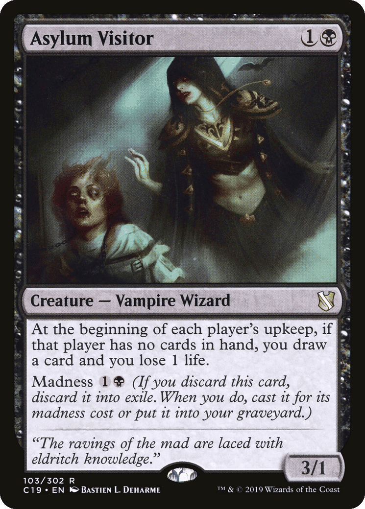 Asylum Visitor — Commander 2019 — Magic: The Gathering