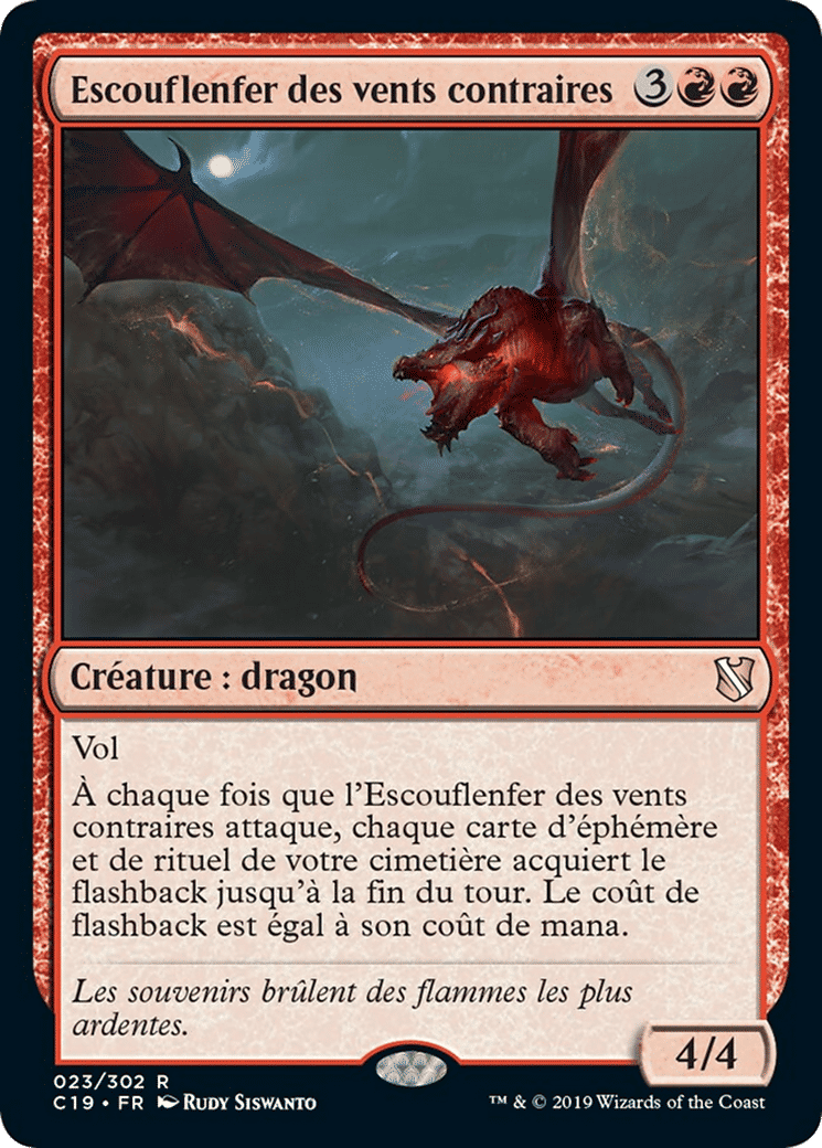 Escouflenfer des vents contraires — Commander 2019 — Magic: The Gathering