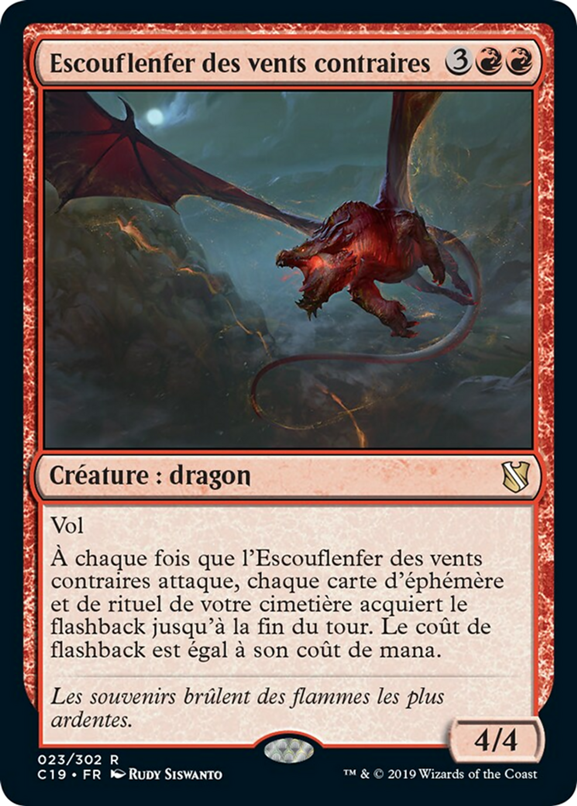 Escouflenfer des vents contraires — Commander 2019 — Magic: The Gathering