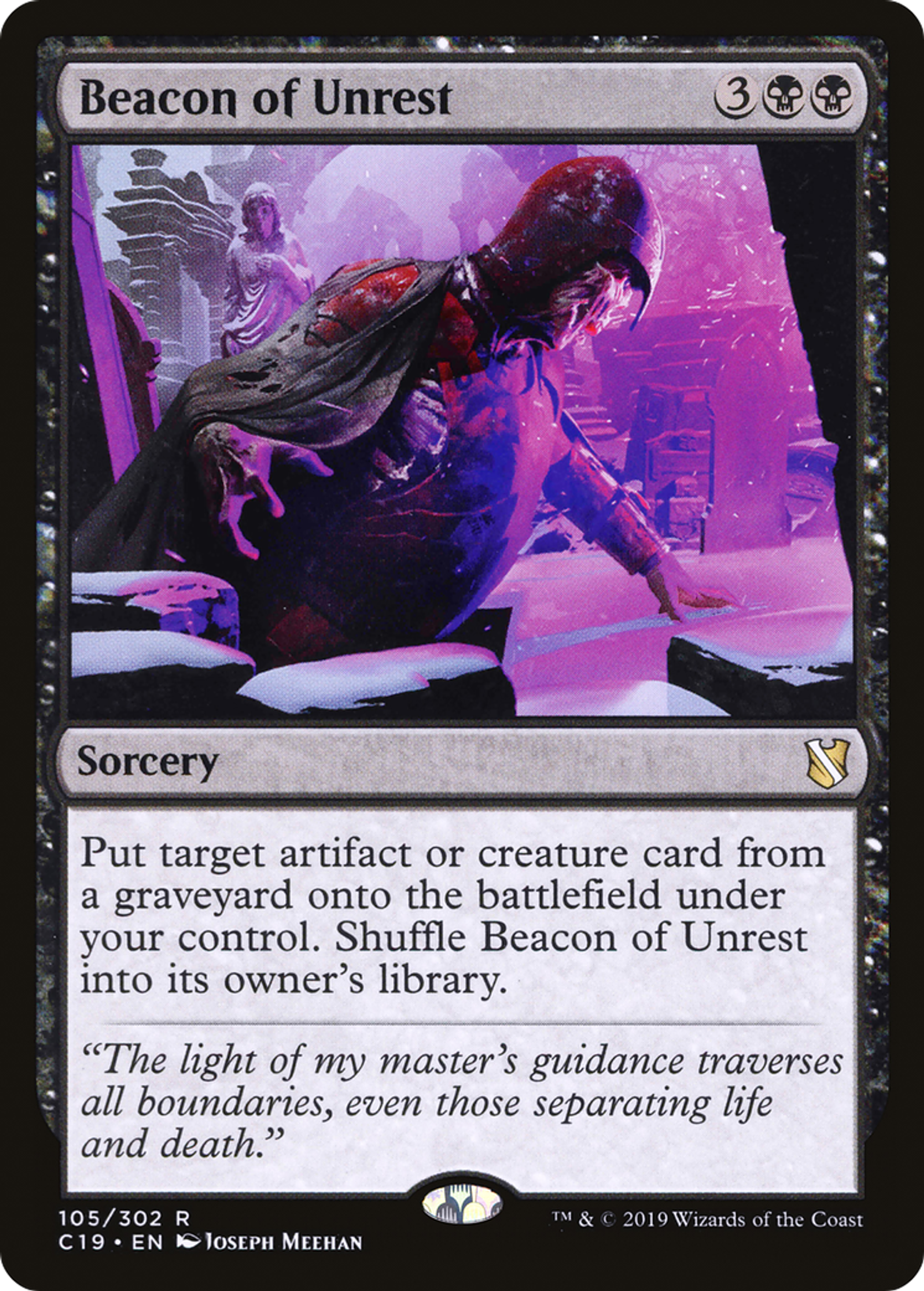 Beacon of Unrest — Commander 2019 — Magic: The Gathering