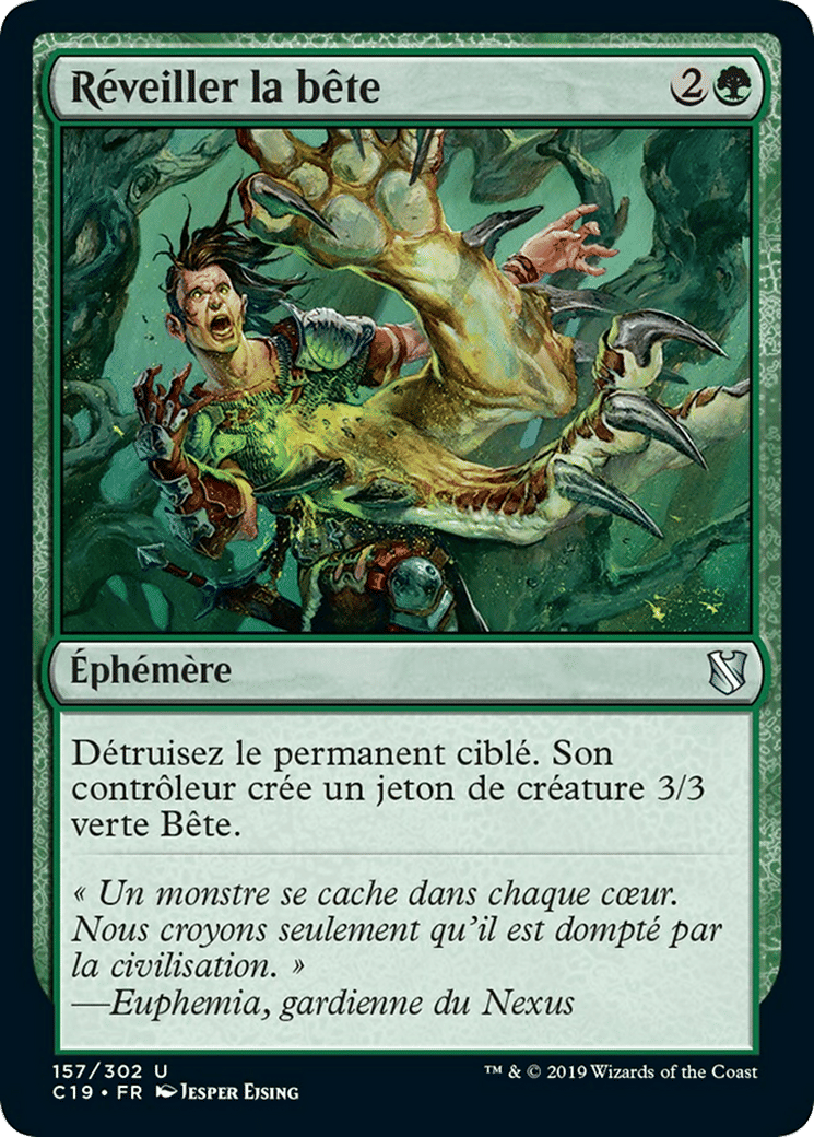 Réveiller la bête — Commander 2019 — Magic: The Gathering