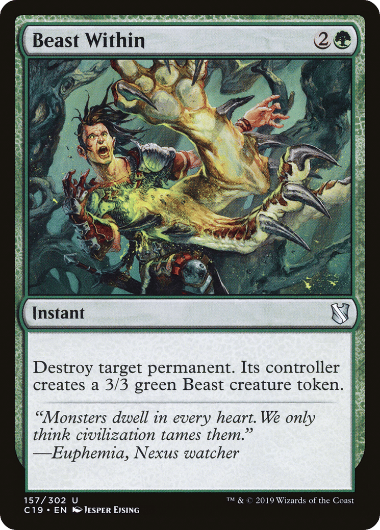 Beast Within — Commander 2019 — Magic: The Gathering