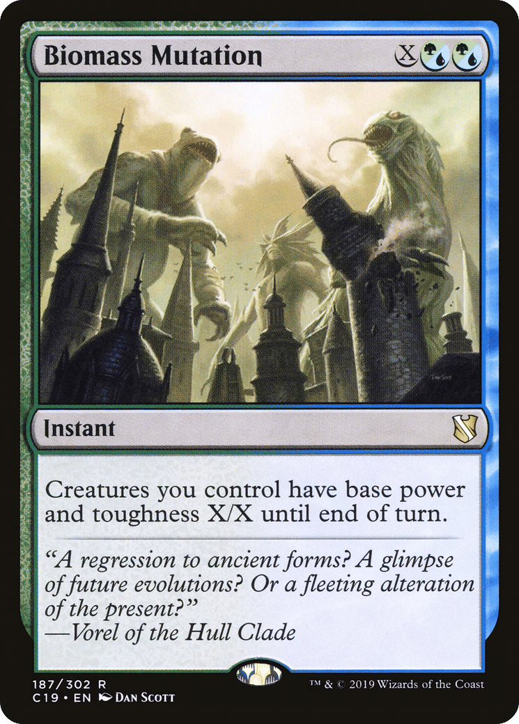 Biomass Mutation — Commander 2019 — Magic: The Gathering