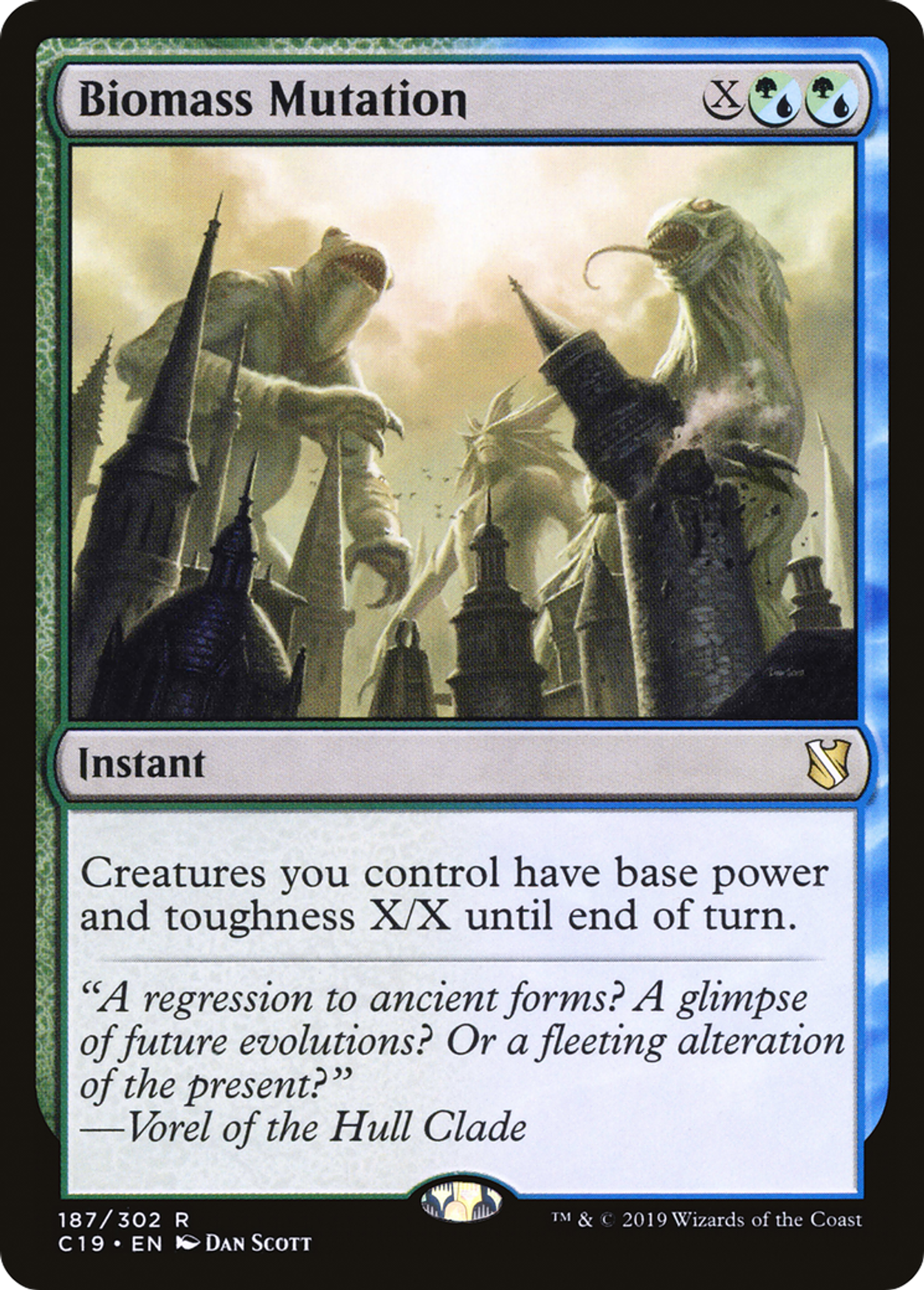 Biomass Mutation — Commander 2019 — Magic: The Gathering