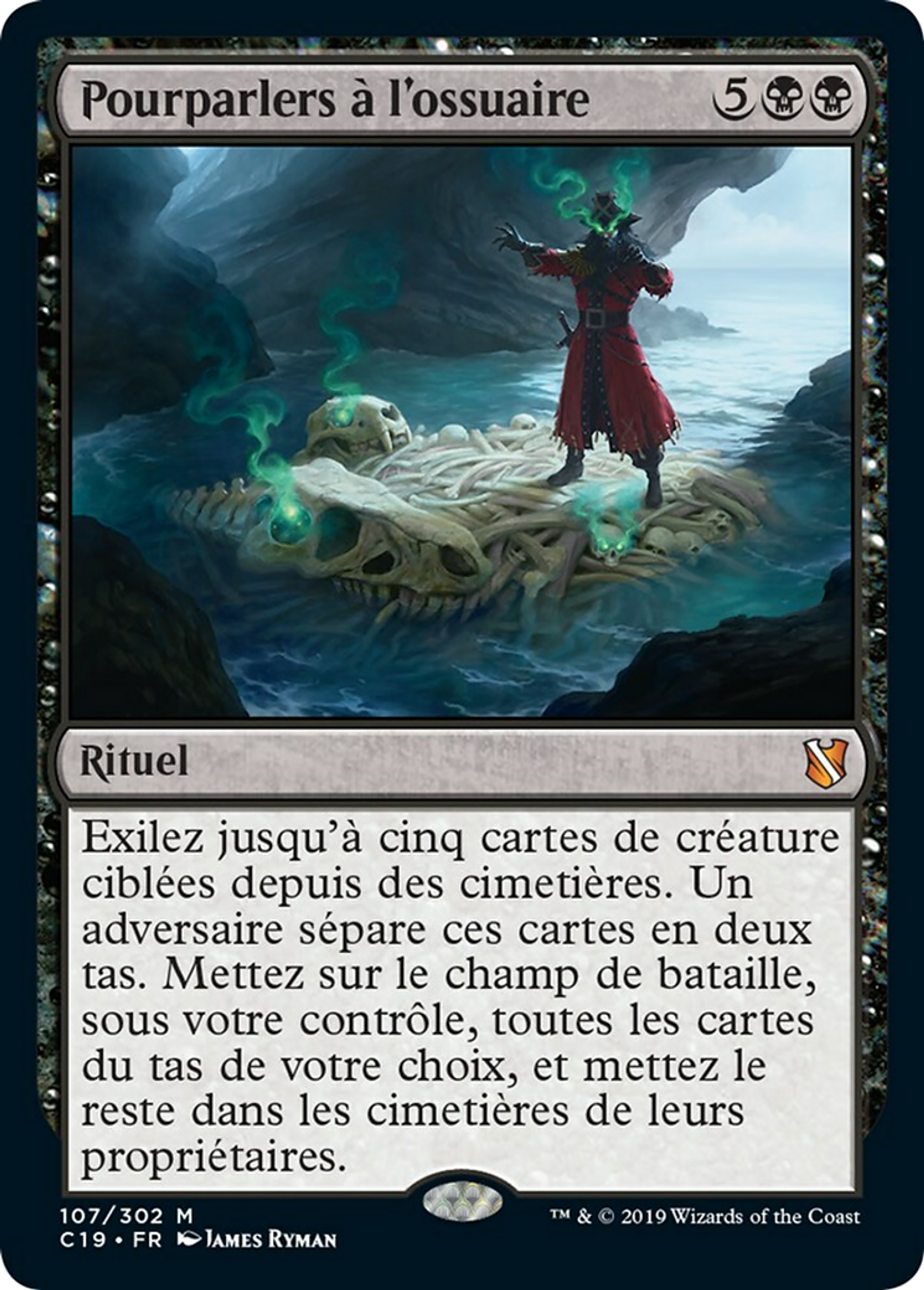 Pourparlers à l'ossuaire — Commander 2019 — Magic: The Gathering