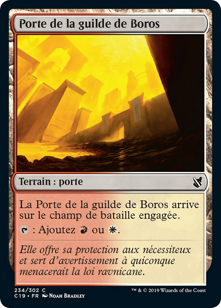 Porte de la guilde de Boros — Commander 2019 — Magic: The Gathering