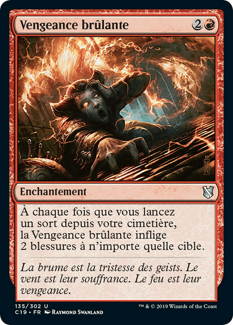 Vengeance brûlante — Commander 2019 — Magic: The Gathering