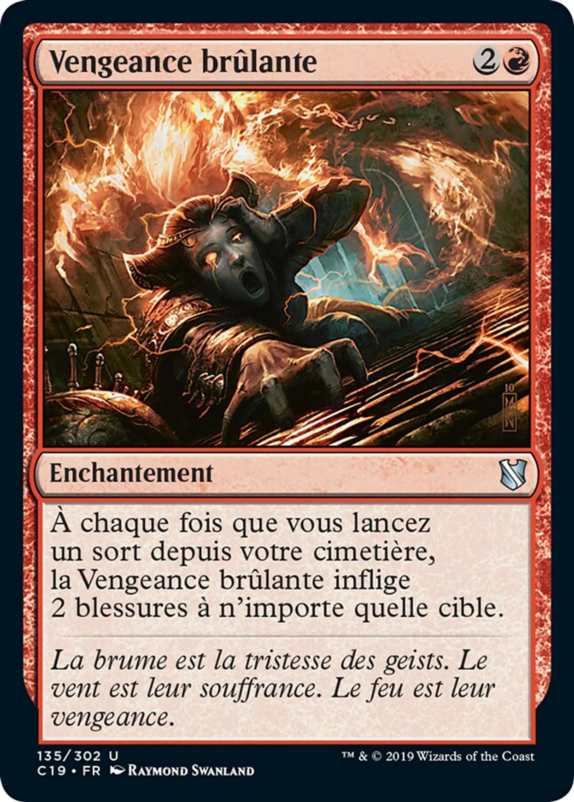 Vengeance brûlante — Commander 2019 — Magic: The Gathering
