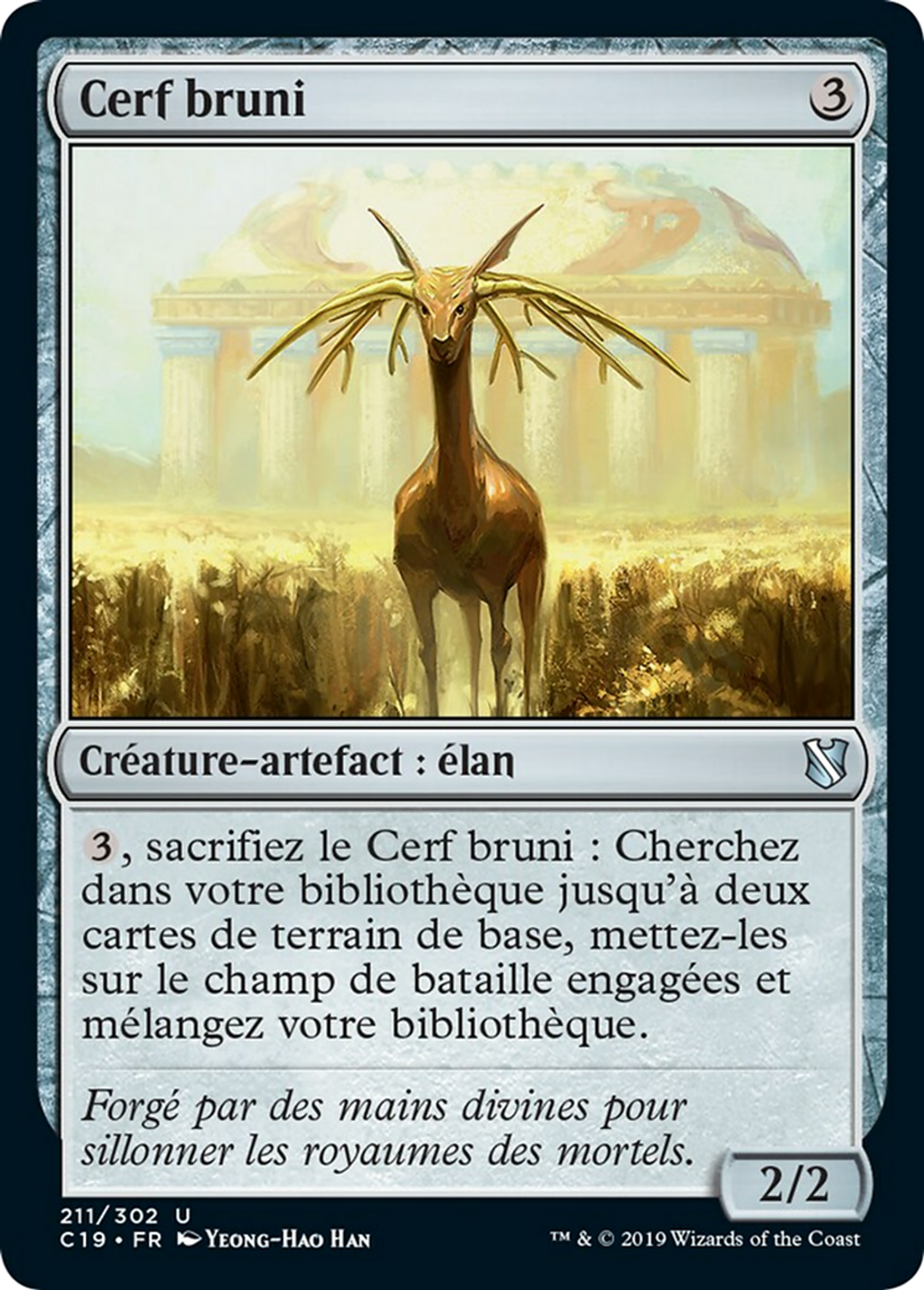 Cerf bruni — Commander 2019 — Magic: The Gathering