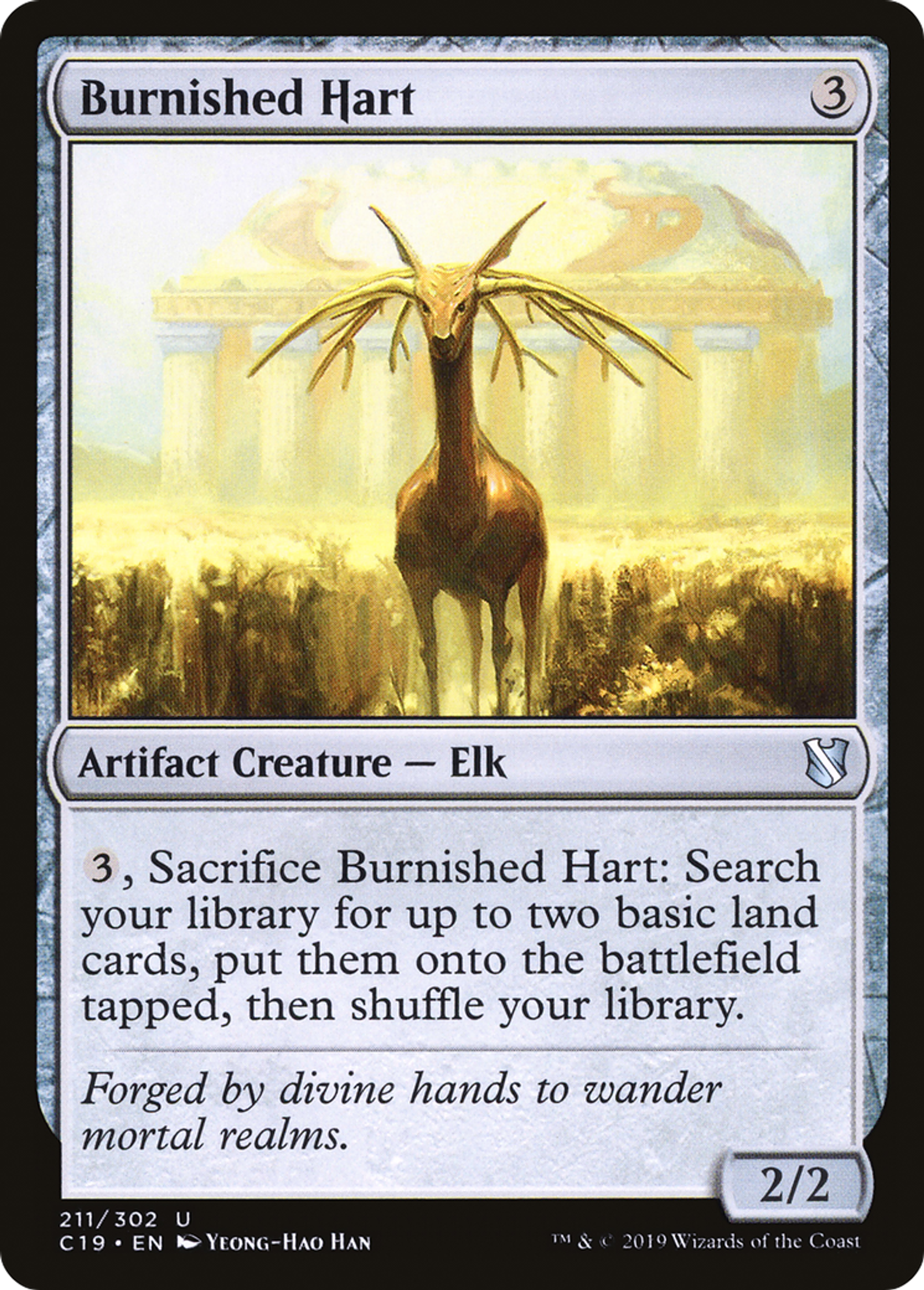 Burnished Hart — Commander 2019 — Magic: The Gathering