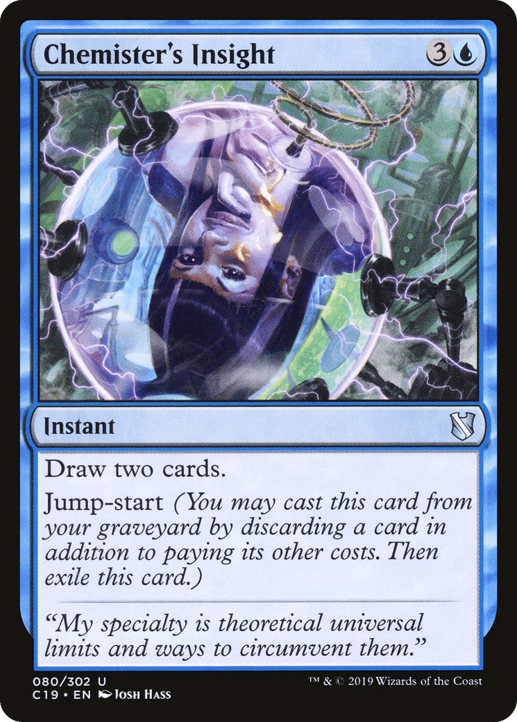 Chemister's Insight — Commander 2019 — Magic: The Gathering