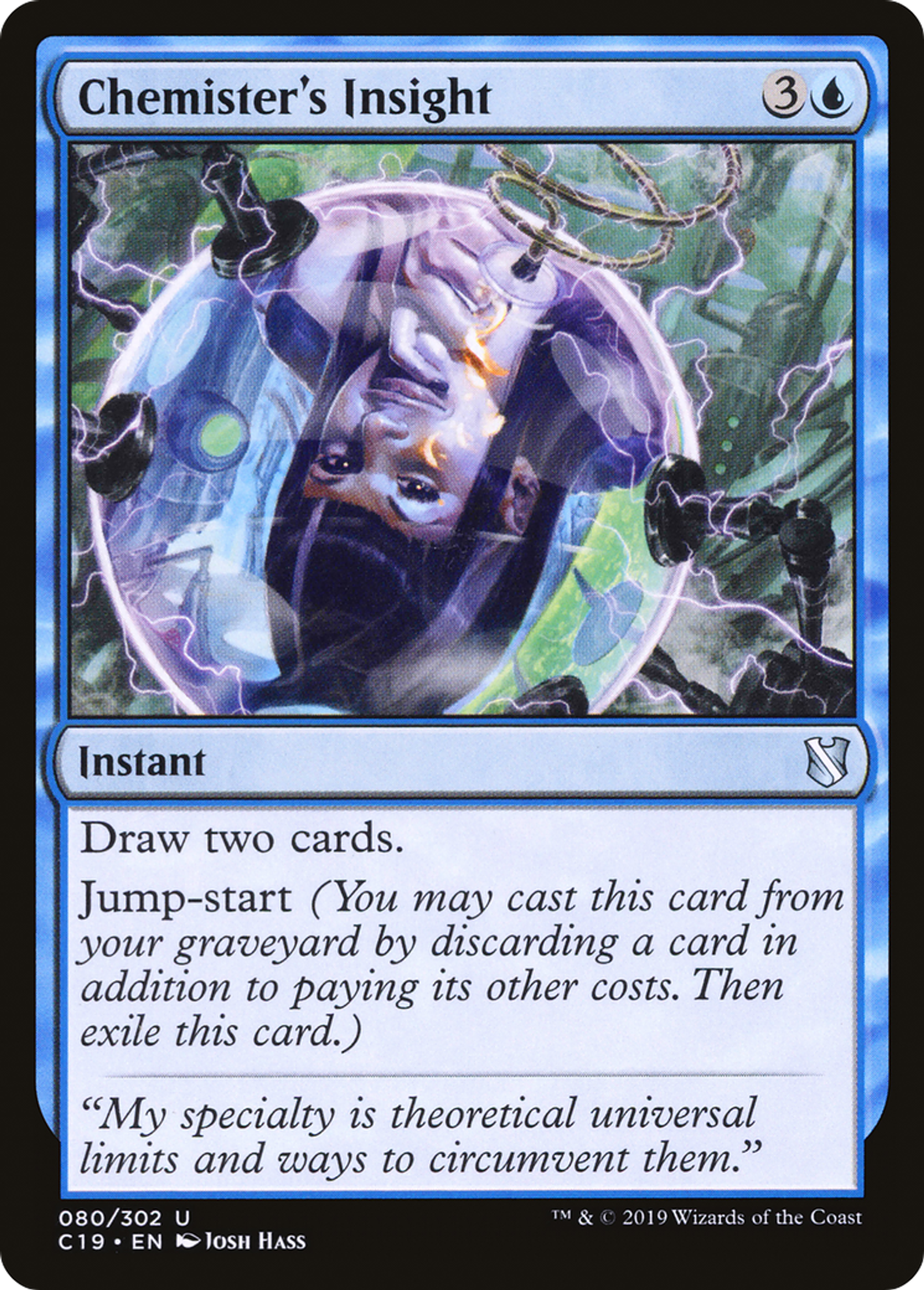 Chemister's Insight — Commander 2019 — Magic: The Gathering