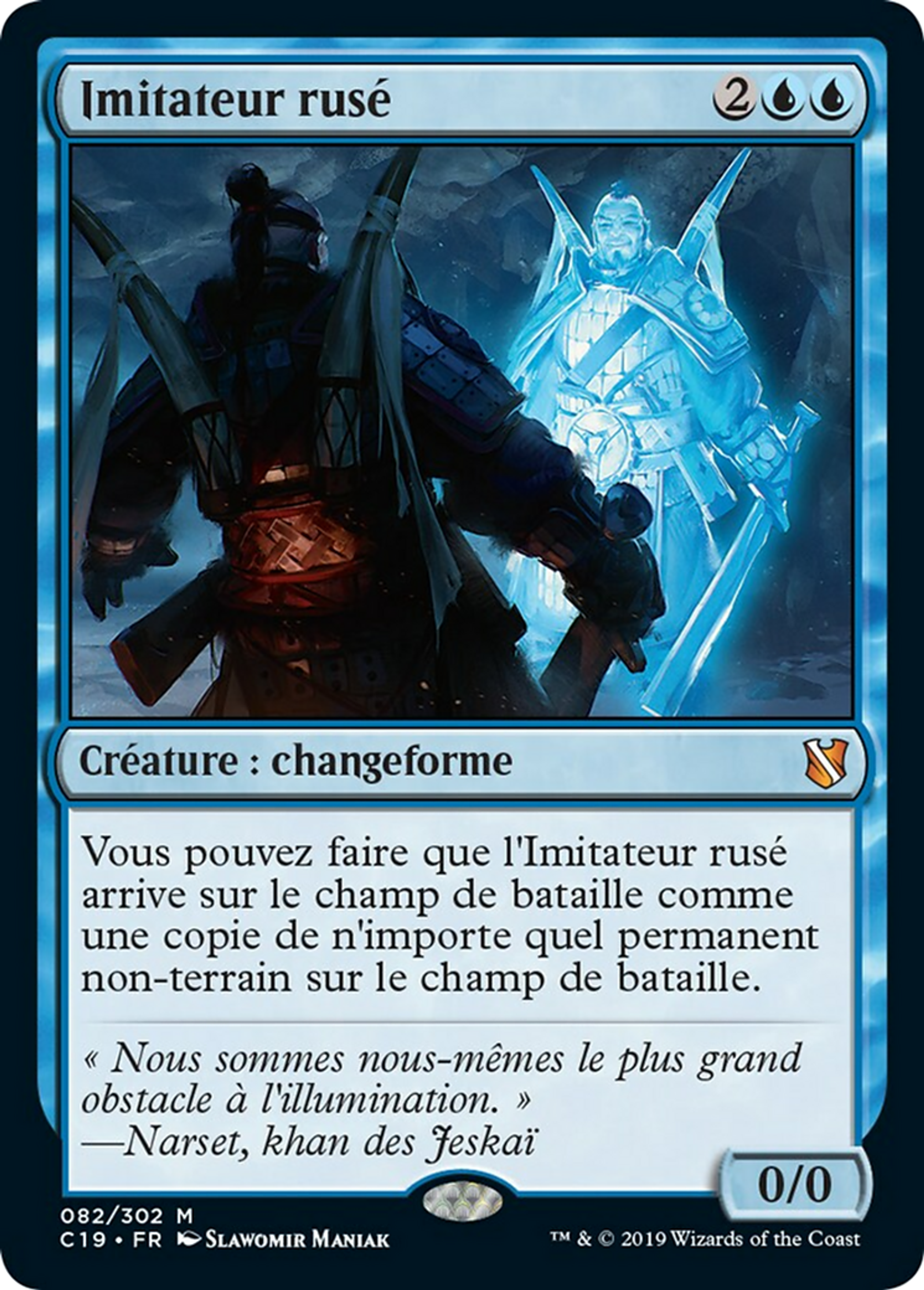 Imitateur rusé — Commander 2019 — Magic: The Gathering
