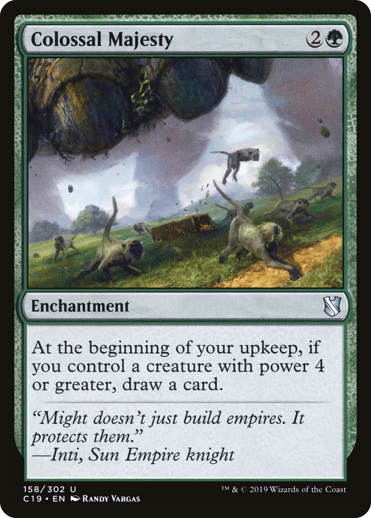 Colossal Majesty — Commander 2019 — Magic: The Gathering