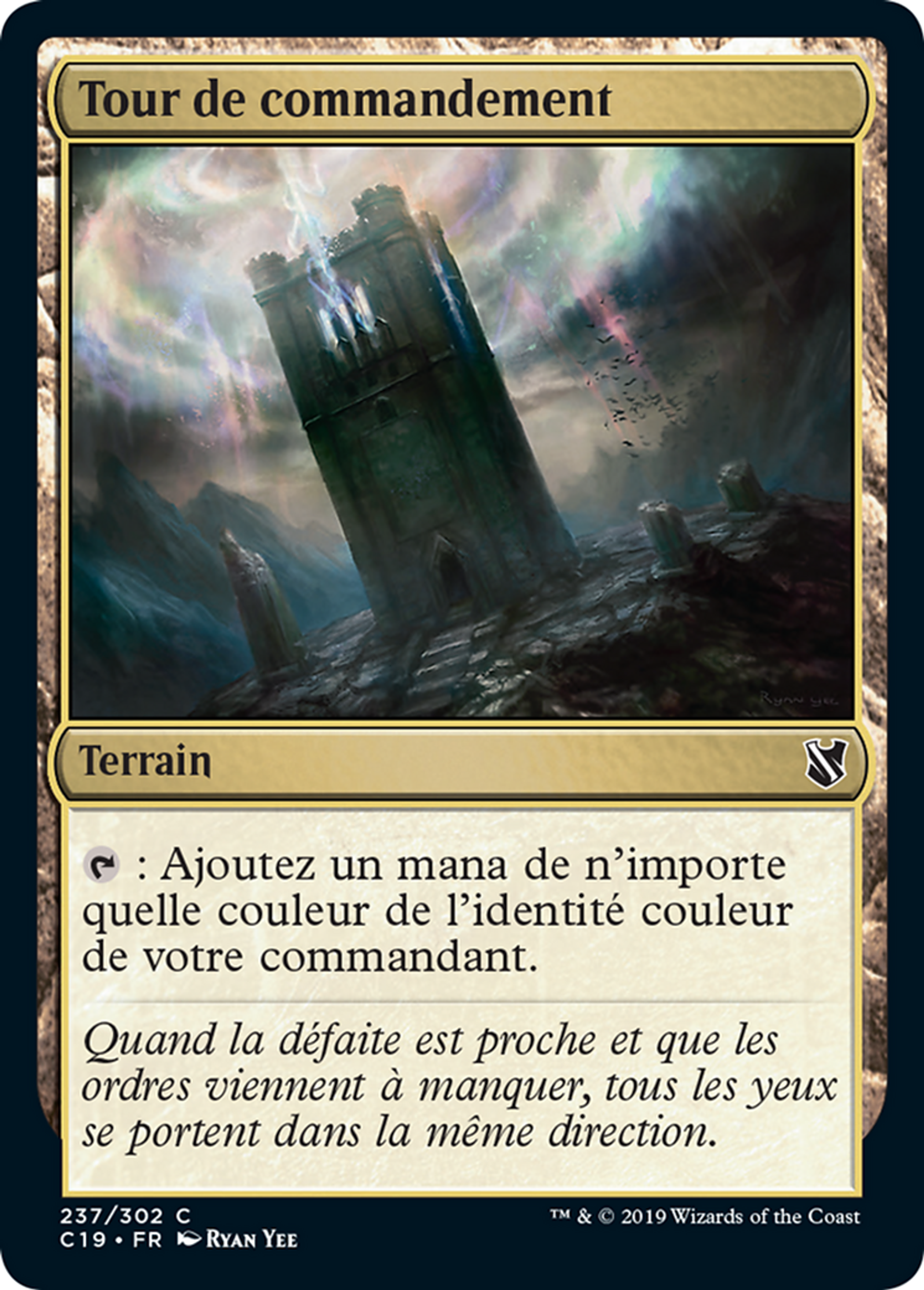 Tour de commandement — Commander 2019 — Magic: The Gathering