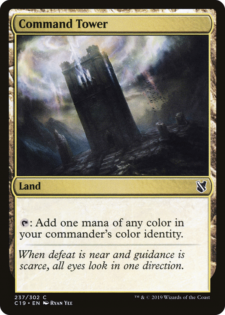 Command Tower — Commander 2019 — Magic: The Gathering