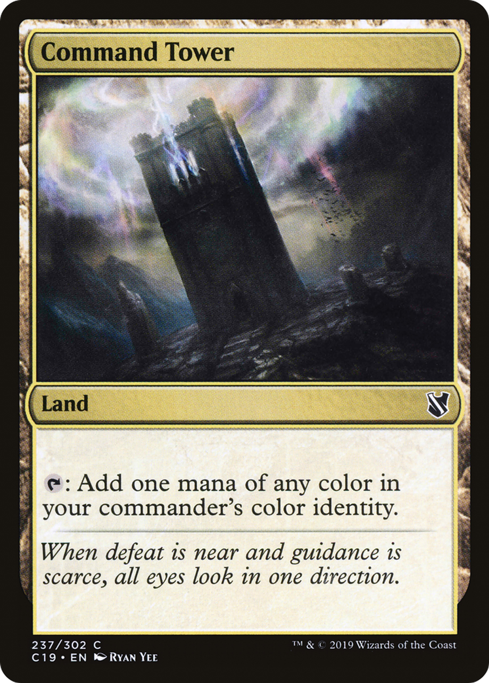 Command Tower — Commander 2019 — Magic: The Gathering