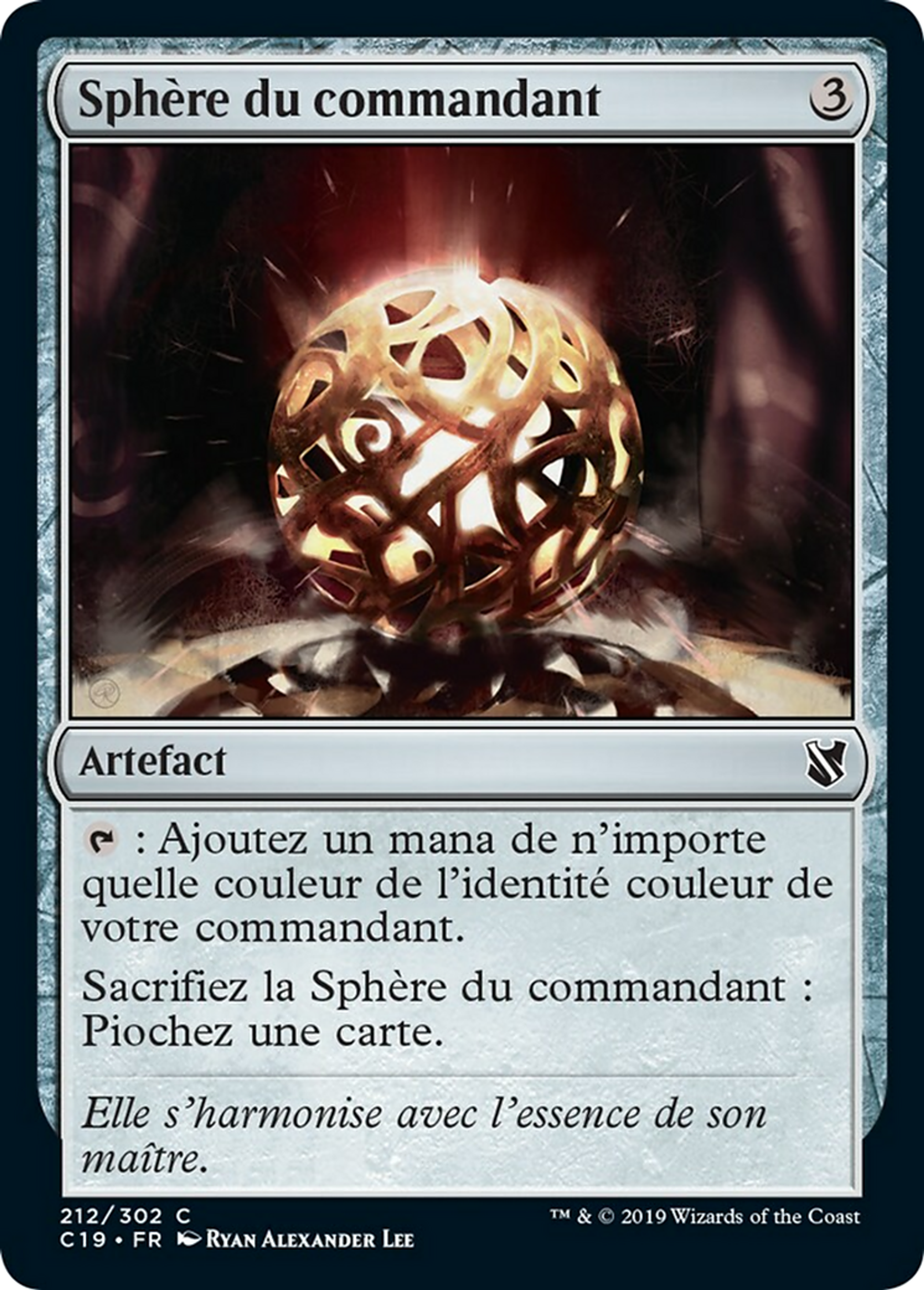 Sphère du commandant — Commander 2019 — Magic: The Gathering