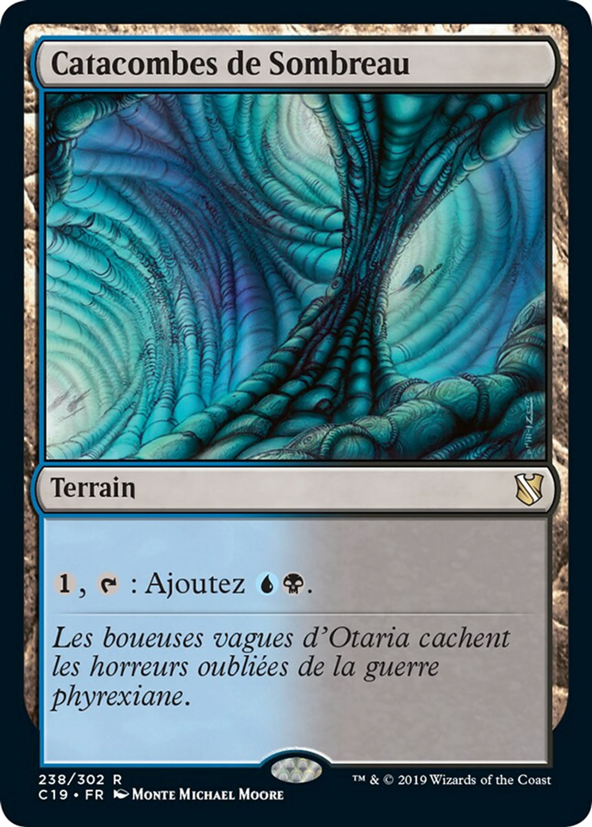 Catacombes de Sombreau — Commander 2019 — Magic: The Gathering