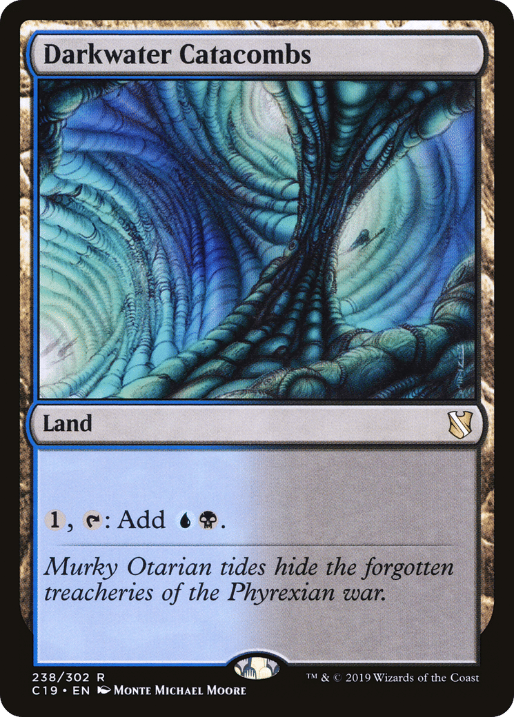 Darkwater Catacombs — Commander 2019 — Magic: The Gathering