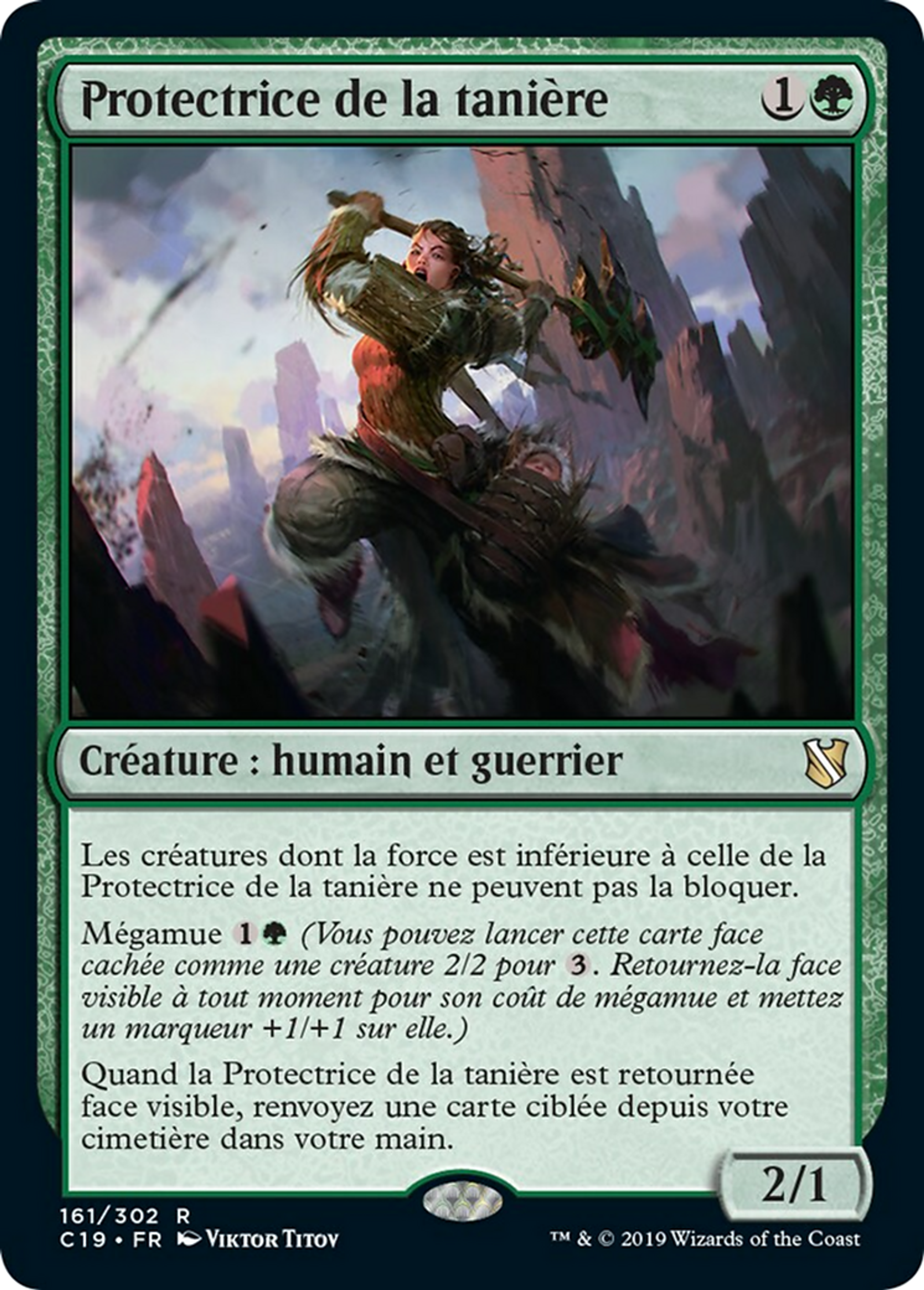 Protectrice de la tanière — Commander 2019 — Magic: The Gathering