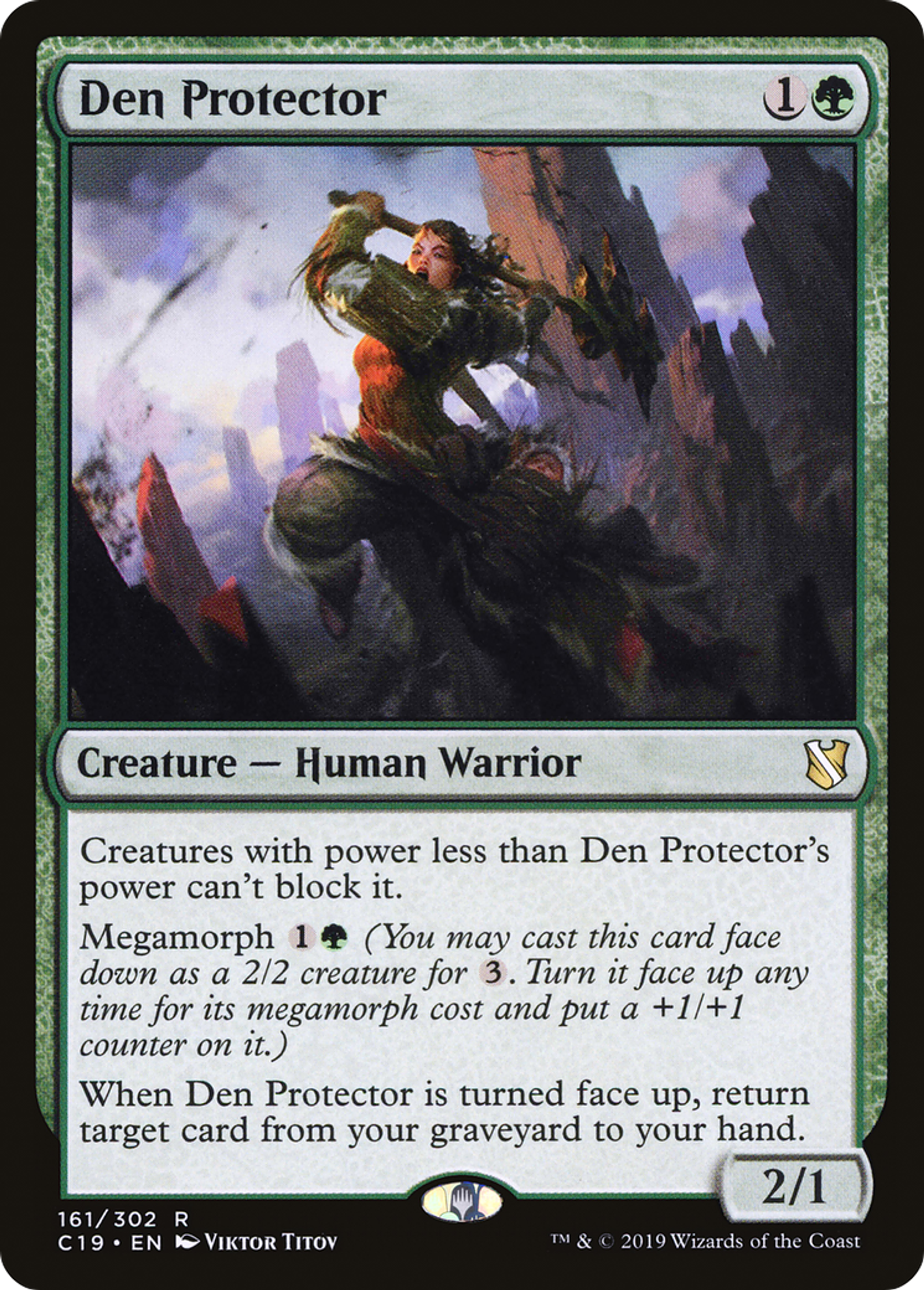 Den Protector — Commander 2019 — Magic: The Gathering