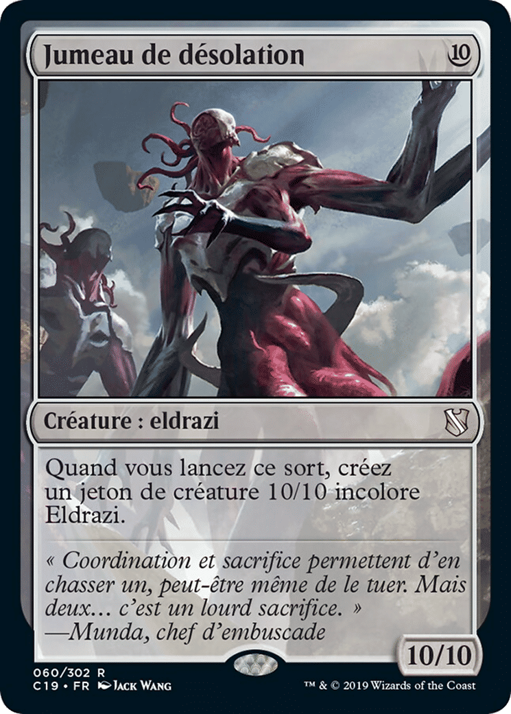 Jumeau de désolation — Commander 2019 — Magic: The Gathering